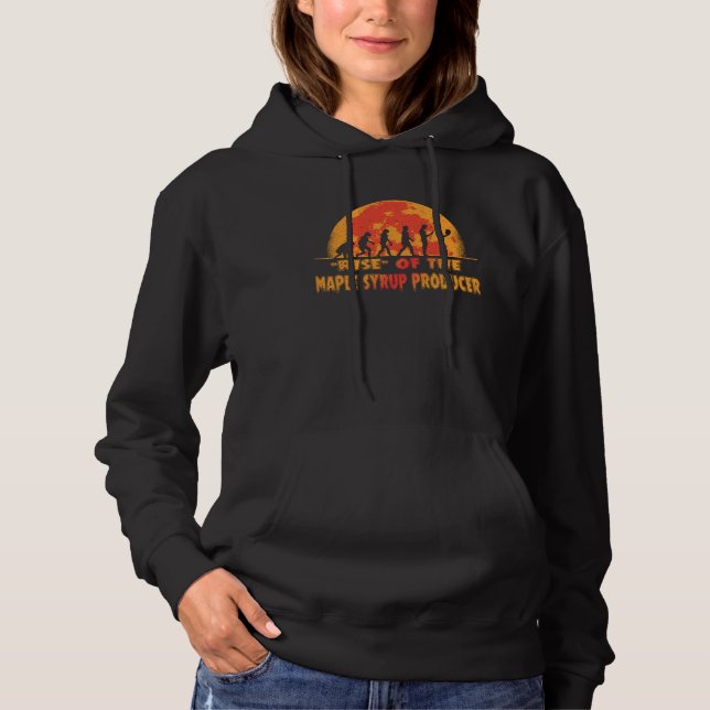 Halloween Rise of the Maple Syrup Producer Job Cow Hoodie (Vorderseite)