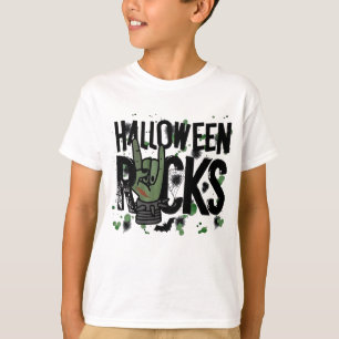 Halloween Rocks Schild T-Shirt