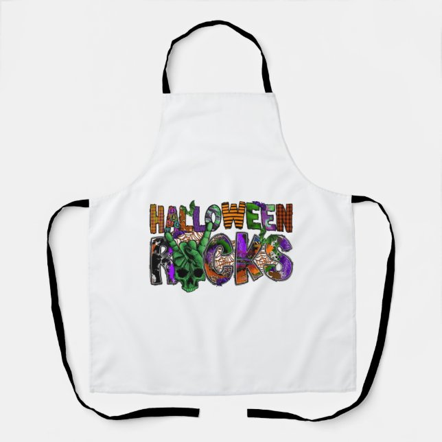 Halloween Rocks    Schürze (Vorderseite)
