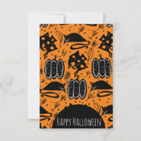 Halloween Rodents Mouse Cheese Geburtstagsmuster