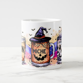 Halloween Ron, Miche y Cocuy – Humor Venezolano Jumbo-Tasse