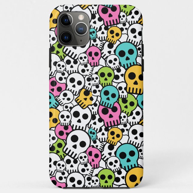 Halloween-Rosa-Gothic Case-Mate iPhone-Gehäuse iPhone Hülle (Rückseite)