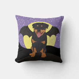 Halloween Rottweiler Kissen