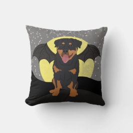 Halloween Rottweiler Kissen