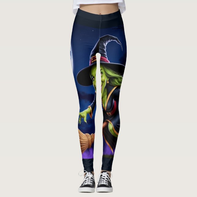 Halloween/Rotzunge Leggings (Vorderseite)