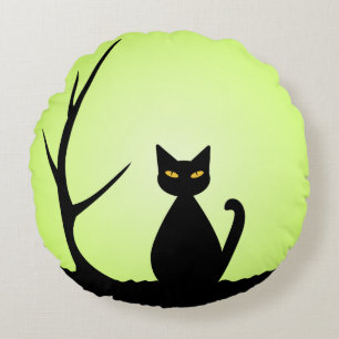 Halloween Round Pillow Rundes Kissen