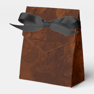Halloween Royal Floral Rustic Damast Geschenkschachtel