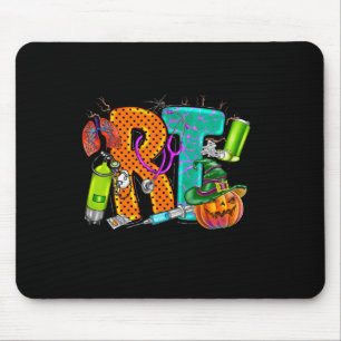 Halloween RT Respiratorentherapeut spooky RT Kürbi Mousepad