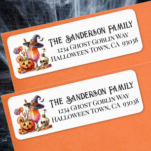 Halloween-Rücksendeadresse