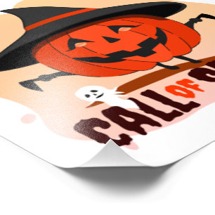 Halloween-Ruf Fotodruck