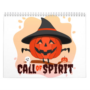 Halloween-Ruf Kalender