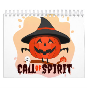 Halloween-Ruf Kalender