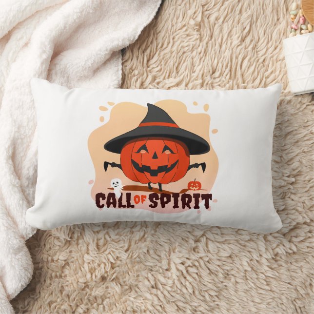 Halloween-Ruf Lendenkissen (Decke)
