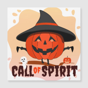 Halloween-Ruf Magnetkarte