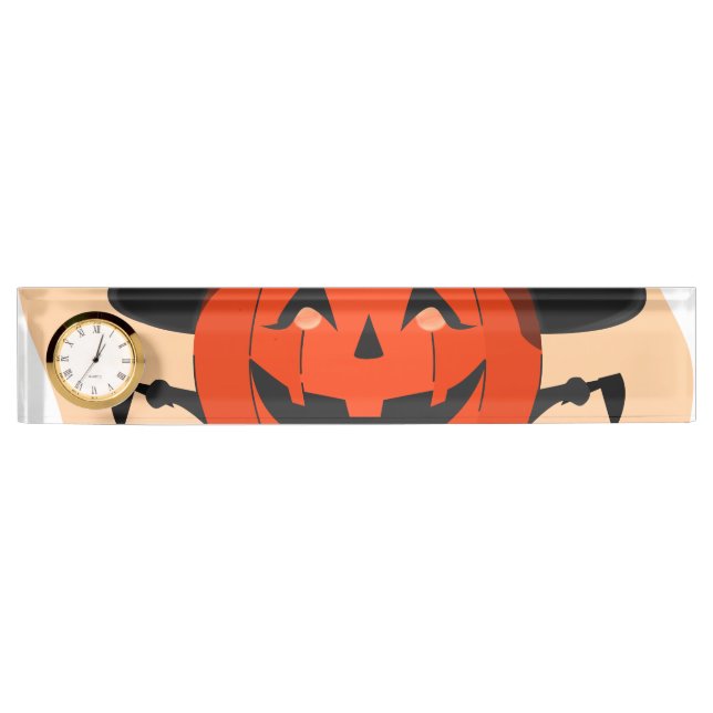 Halloween-Ruf Namensplakette (Vorderseite)