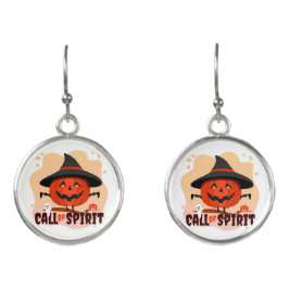Halloween-Ruf Ohrringe
