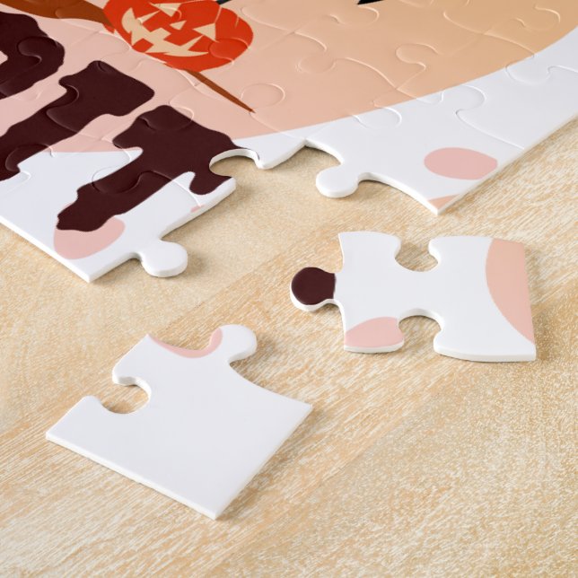 Halloween-Ruf Puzzle (Seite)