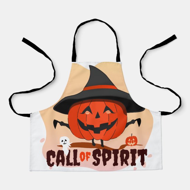 Halloween-Ruf Schürze (Vorderseite)