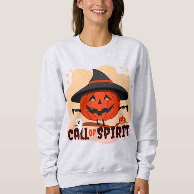 Halloween-Ruf Sweatshirt (Vorderseite)