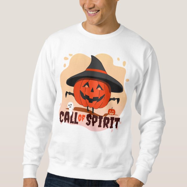 Halloween-Ruf Sweatshirt (Vorderseite)