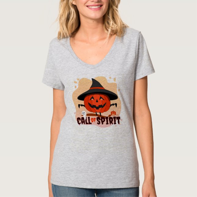 Halloween-Ruf T-Shirt (Vorderseite)