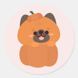 Halloween Runder Aufkleber