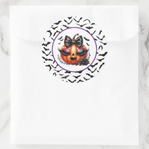 Halloween Runder Aufkleber