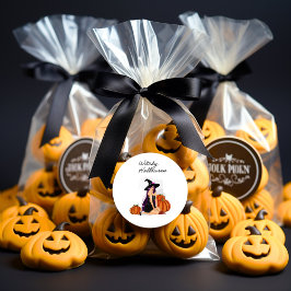 Halloween Runder Aufkleber