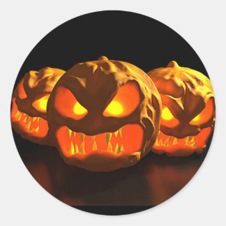 Halloween Runder Aufkleber