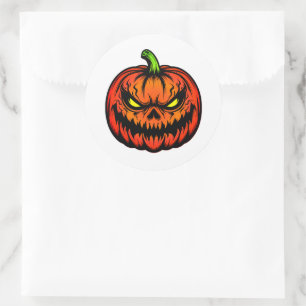 Halloween Runder Aufkleber