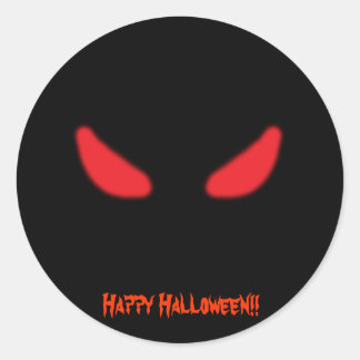 Halloween Runder Aufkleber