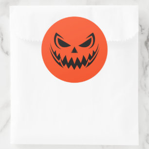 Halloween Runder Aufkleber