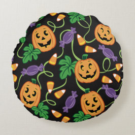 HALLOWEEN RUNDES KISSEN