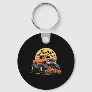 Halloween S for Kids Boys Monster Truck Pumpkins Schlüsselanhänger