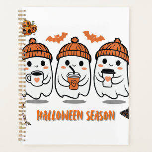 Halloween-Saison – niedliche Geister im Café Planer