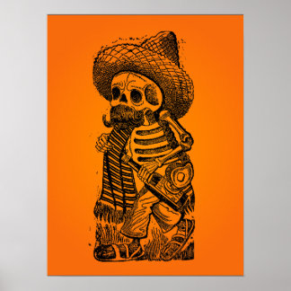 HALLOWEEN SALE! Calaveras von Posada aus dem Grab Poster
