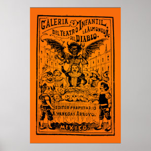 HALLOWEEN SALE! Die Almoned des Teufels (Posada) Poster