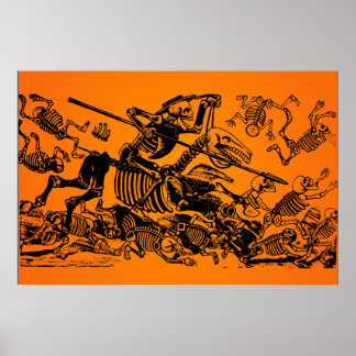HALLOWEEN SALE! Don Quijote von J. Posada Poster