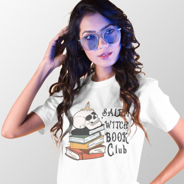 HALLOWEEN SALEM WITCH BOOK CLUB BUCHWERT T-Shirt (Von Creator hochgeladen)