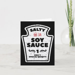 Halloween Salty Soy Sauce Familie Match Costume Me Karte