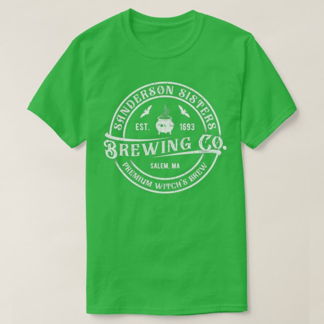 Halloween Sanderson Sisters Brewing Co V4 classiqu T-Shirt (Design vorne)