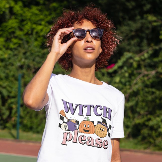 HALLOWEEN SASSY WITCH BITTE QUOTE T-Shirt (Von Creator hochgeladen)
