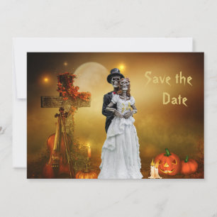 Halloween Save the Date Einladung