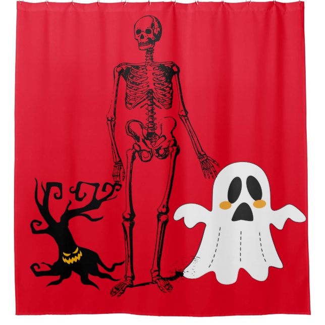 Halloween scare duschvorhang (Vorderseite)