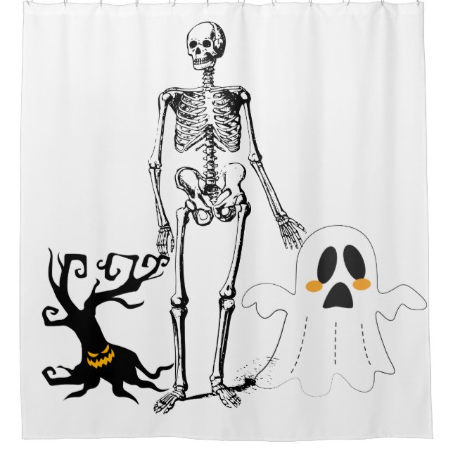 Halloween scare duschvorhang (Vorderseite)