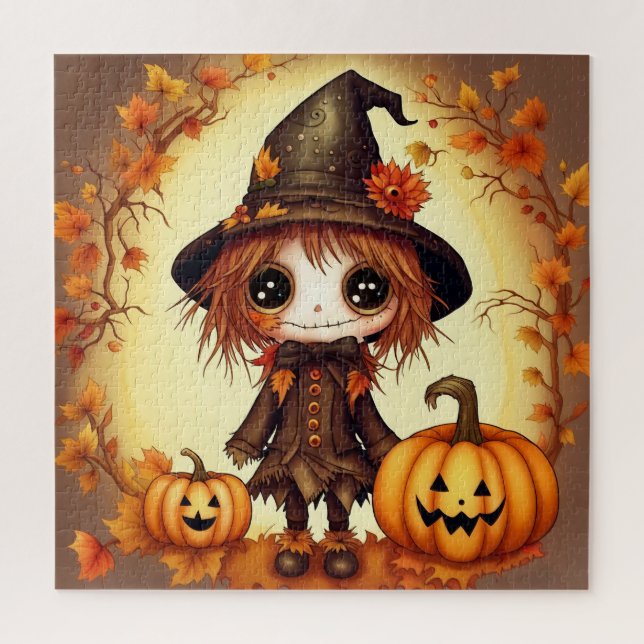 Halloween Scarecrow 1 Puzzle (Vertikal)