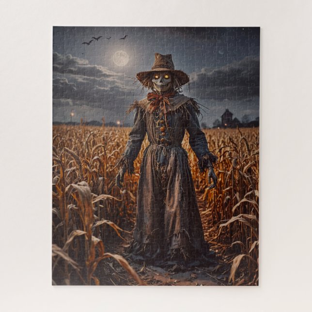 Halloween Scarecrow Puzzle (Vertikal)