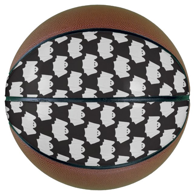 Halloween, Scary Ghost, Trick Or Treat, Boo Basketball (Vorderseite)