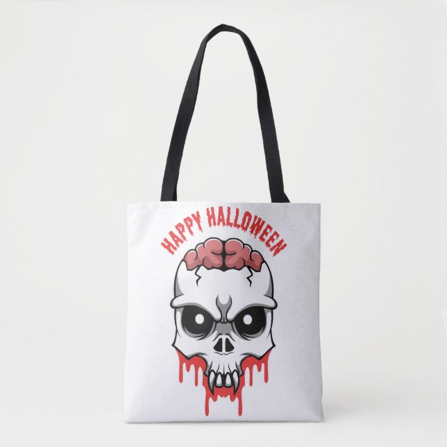 Halloween-Schädel (Vorderseite)