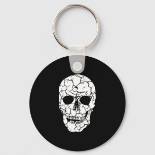 Halloween-Schädel Schlüsselanhänger